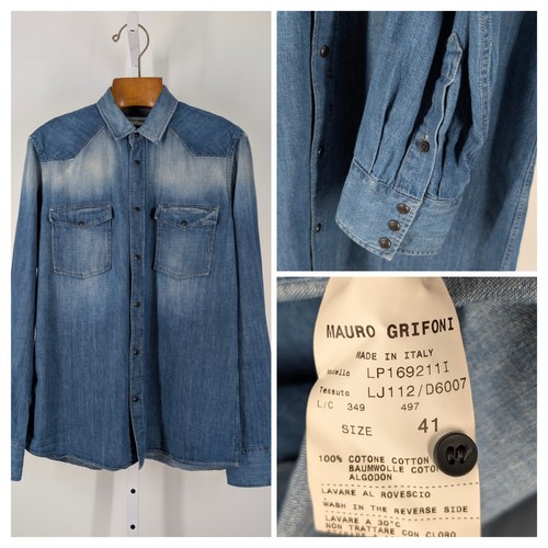 Mauro grifoni jeans denim - mauro,