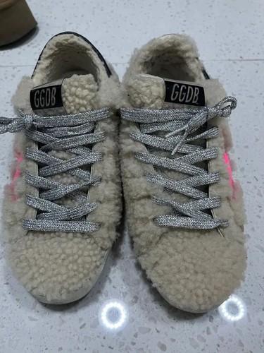 Golden goose ggdb fur sneakers - fur,