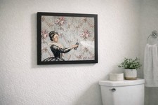 Stampa umorismo bagno