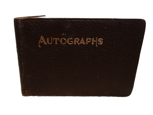Vintage autographs album - vintage,