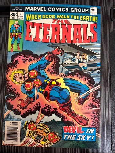 Eternals cover jack kirby - #3,