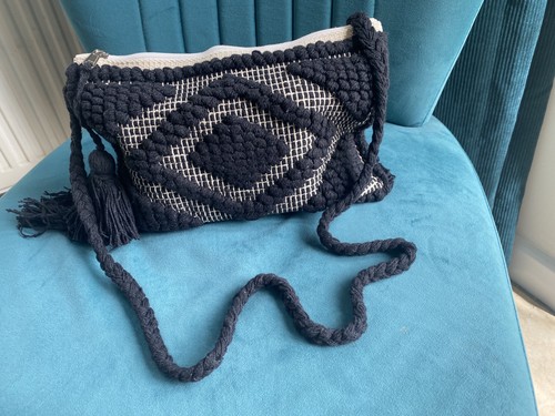 Borsa mano nuova intrecciata - borsa,