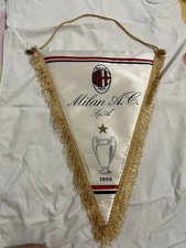GAGLIARDETTO CALCIO UFFICIALE A.C. MILAN CAMPIONE EUROPA 1990