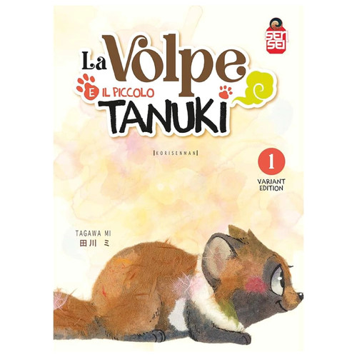 Volpe piccolo tanuki - la,