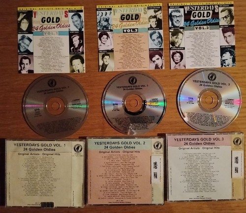 3cd yesterday gold 72 - yesterday, gold"