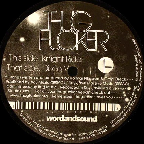 Thugfucker disco - v, /