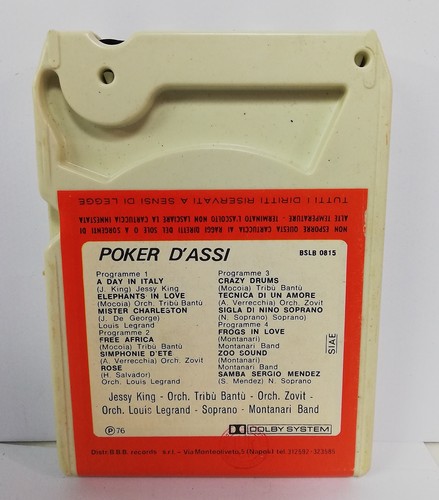 02141 stereo poker d assi - 8,