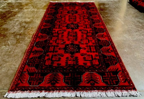 Tappeto area lana afgana - afgana, 6x3