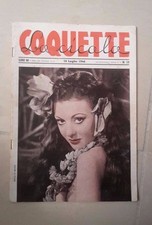 RIVISTA COQUETTE LA CICALA N. 13 1946 NICLA DI BRUNO HOSE' SEX HARD 