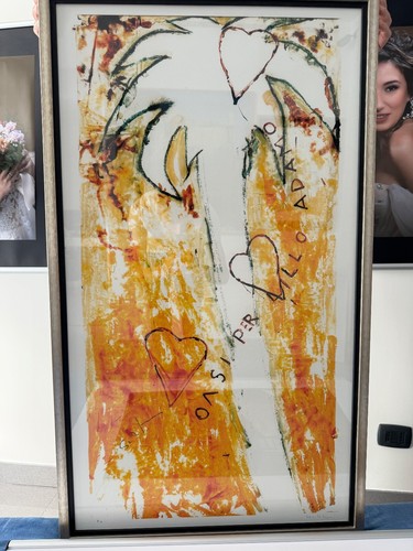 Quadro mario schifano oasi - -,