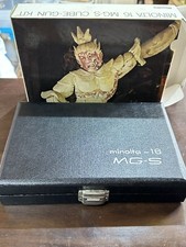 Kit fotocamera subminiatura Minolta-16 MG-S - con la scatola originale!!!!!!!