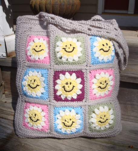 Borsa mano crochet knit - borsa,