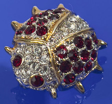 Spilla Maggiolino Strass