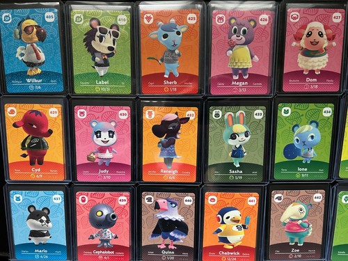 Carte amiibo animal - animal, crossing