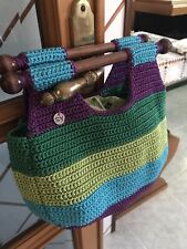 Borsa Sisley Manici In Legno 