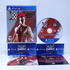 WWE 2K15 PS4 CIB con manuale -