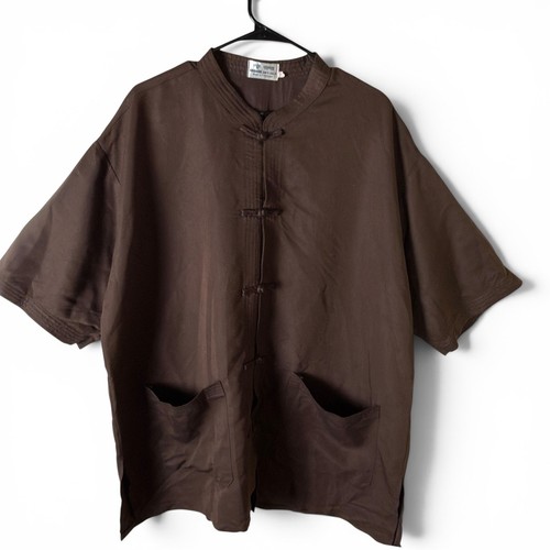 Camicia vintage angkor seta - camicia,