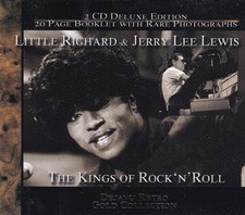 LITTLE RICHARD & JERRY LEE LEWIS The Kings Of Rock'N'Roll 2 CD ::: COME NUOVO