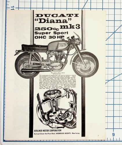 Pubblicità stampa moto