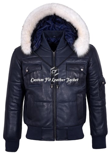 Giacca uomo pelle - , con