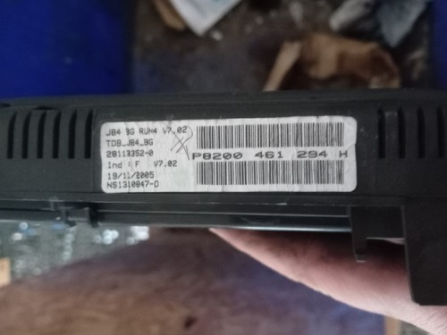 Quadro strumenti per renault - quadro,