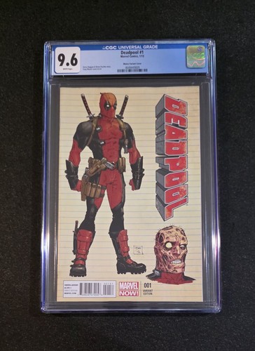 Deadpool 2012 cgc - deadpool,