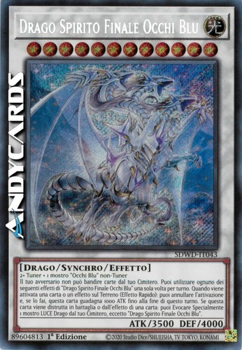 Drago spirito finale - finale, blu