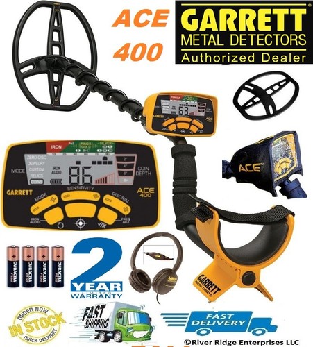 Garrett ace 400 metal detector - ace,