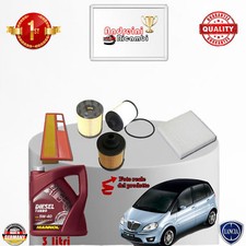 KIT TAGLIANDO FILTRI + OLIO LANCIA MUSA 1.3 MJT 66KW 90CV DAL 2004 -> 2009