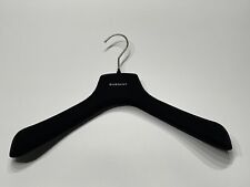 GIVENCHY Gruccia Appendiabiti Velluto Nero Mainetti SVP 42 cm Made in Italy