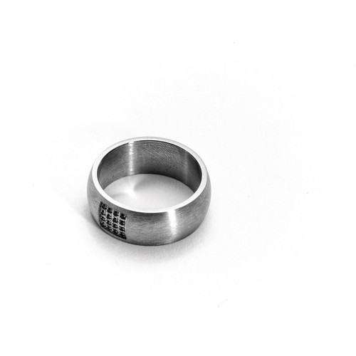 Anello uomo acciaio - uomo,