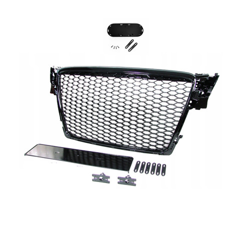 Calandre noir brillant - , look