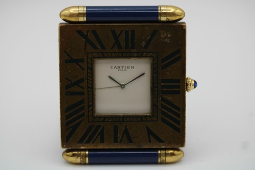 Cartier desk travel - &, clock