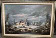 Quadro Olio su Tela 60x90