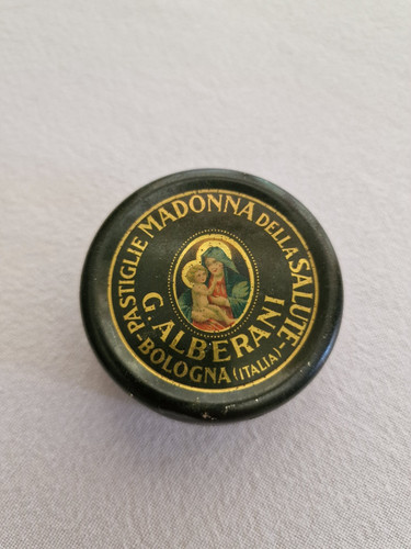 Scatola latta pastiglie - scatola,