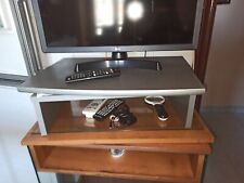 Supporto tv girevole rialzo porta tv video/decoder noce biondo