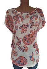 Blusa donna scollatura fiori