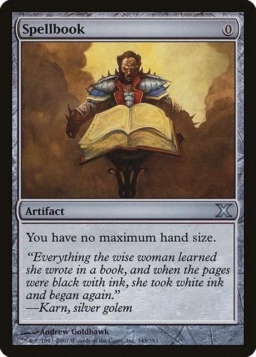 Mtg spellbook played libro - spellbook,