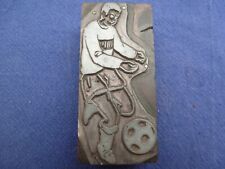 cliché calcio vintage timbro tipografia sport football 