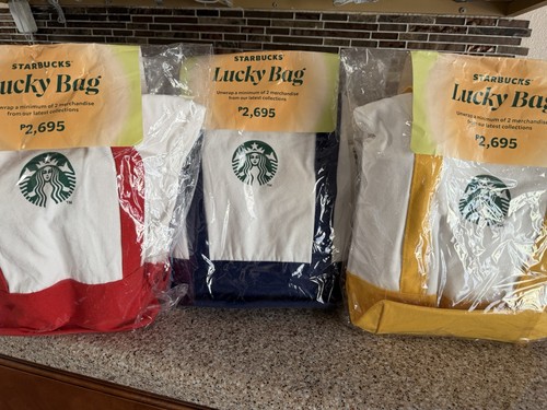 Starbucks lucky bag filippine - starbucks,
