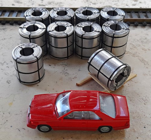 Lotto bobine alluminio - 10,