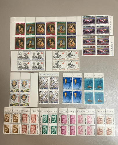 San marino 1983 francobolli - san,