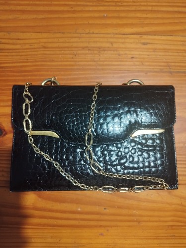 Borsa pelle nera - in,