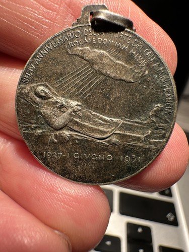 Medaglia anniversario morte - medaglia,