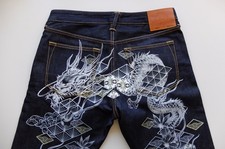 Jeans Evisu n.2017 Dragon blu