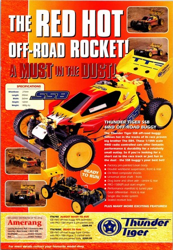 Thunder tiger ssb buggy - thunder,