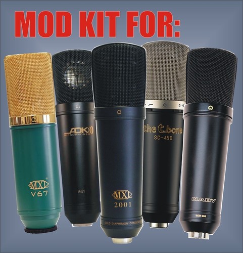 Microphone mic mod upgrade - upgrade, kit