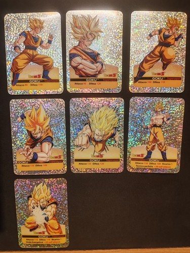 Lotto lamincards dragon - 7,