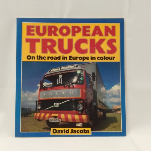 Libro european trucks - libro, on