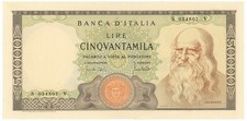 50000 LIRE BANCA D'ITALIA